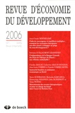 Jean-Claude Berthélemy et Sylviane Guillaumont Jeanneney - Revue d'économie du développement N° 1, Mars 2006 : .