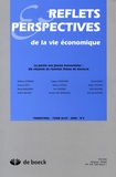Mathieu Lefebvre - Reflets & Perspectives de la vie économique Tome 47 N° 3/2008 : La parole aux jeunes économistes : dix résumés de récentes thèses de doctorat.
