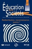 Kathleen Lynch et Jean-Paul Payet - Education et Sociétés N° 27, 2011/1 : Redistribution, reconnaissance... justice ?.
