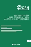 François Pichault - AGRH N° 3 : Meilleurs papiers du 23e congrès de l'AGRH à Nancy (12-14 septembre 2012).
