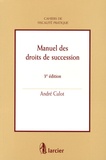 André Culot - Manuel des droits de succession.