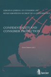 Geert Somers - Revue européenne de droit de la consommation N° 3/2011 : Confidentiality and consumer protection.