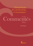 Pierre Berger - Déontologie des professions économiques 2015.