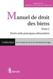 Pascale Lecocq - Manuel de droit des biens - Tome 2, droits réels.