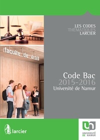  Collectif - Code Bac pour l'Université de Namur – 2015 - 2016.