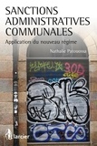 Nathalie Patouossa - Sanctions administratives communales - Applications du nouveau régime.