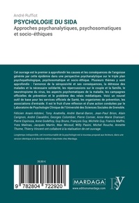 Psychologie du sida. Approches psychanalytiques, psychosomatiques et socio-éthiques 2e édition