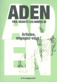 Guy Palayret - Aden N° 10, octobre 2011 : Artistes, engagez-vous !.