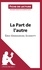 Laure De Caevel - La part de l'autre d'Eric-Emmanuel Schmitt (Fiche de lecture).