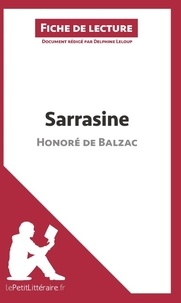 Delphine Leloup - Sarrasine d'Honoré de Balzac (Fiche de lecture).