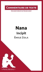Virginie Loriot - Nana de Zola : incipit - Commentaire de texte.