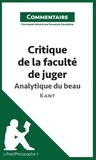 François Salmeron - Critique de la faculté de juger de Kant - Analytique du beau (commentaire).