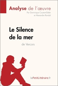 Dominique Coutant-Defer - Le silence de la mer de Vercors - Fiche de lecture.