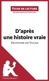 Delphine de Vigan - D'après une histoire vraie - Résumé complet et analyse détaillée de l'oeuvre.