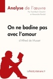 Tram-Bach Graulich et Alexandre Randal - On ne badine pas avec l'amour d'Alfred de Musset.