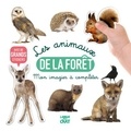  Langue au chat - Les animaux de la forêt - Avec de grands stickers.