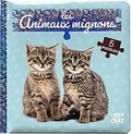  Langue au chat - Les animaux mignons - 5 puzzles.