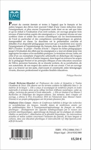 Didactique du français. Pour une approche contextualisée et explicite de la langue à l'école