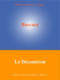 Giovanni Boccaccio et  L'Edition Numérique Européenne - Le Décaméron.