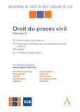 Jacques Englebert et Xavier Taton - Droit du procès civil - Volume 2.