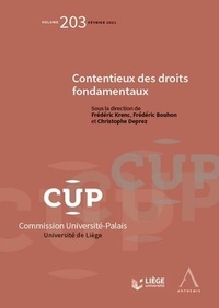 Frédéric Krenc et Frédéric Bouhon - Contentieux des droits fondamentaux.