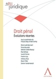 François Dessy et Nabil Sanhaji - Droit pénal - Evolutions récentes.