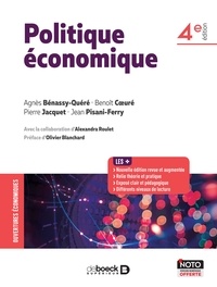 Agnès Bénassy-Quéré et Benoît Coeuré - Politique économique.