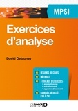 David Delaunay - Exercices d'analyse MPSI.