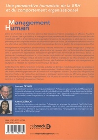 Management humain. Une approche renouvelée de la GRH et du comportement organisationnel 2e édition