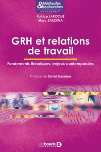 Patrice Laroche - GRH et relations de travail.