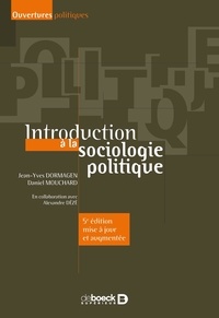 Jean-Yves Dormagen - Introduction à la sociologie politique.