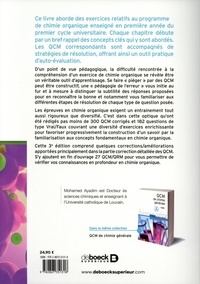 QCM de chimie organique 3e édition