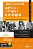 Marie Bocquillon et Christophe Baco - Enseignement explicite : pratiques et stratégies - Quand l'enseignant fait la différence.