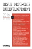  De Boeck - Revue d'économie du développement N° 3-4, décembre 2016 : Le développement au prisme des communs.