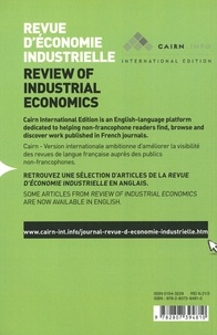 Revue d'économie industrielle N° 174, 2021/2 Industrie et comportements créatifs : leçons du passé et recherches actuelles