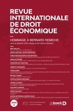 Collectif - Revue internationale de droit économique 2020/4 - Hommage à Bernard Remiche.