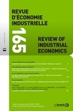  Collect - Revue d'économie industrielle 2019/1 - 165 -  Varia.