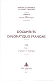  Ministère Affaires Etrangères et Maurice Vaïsse - Documents diplomatiques français 1972 - Tome 2 (1er juillet - 31 décembre).