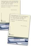 Bernard Goffaux - Transmission des entreprises à titre gratuit - Livre et Addendum - Livre et Addendum - Tome 20 - 20.