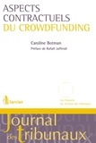 Caroline Botman - Aspects contractuels du crowdfunding.