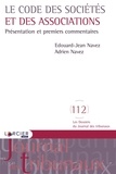 Edouard-Jean Navez et Adrien Navez - Le code des sociétés et des associations - Présentation et premiers commentaires.