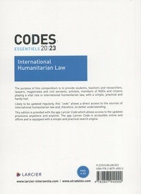 International Humanitarian Law  Edition 2023