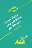 Panneel Youri - Lektürehilfe  : Harry Potter und der Stein der Weisen von J K. Rowling (Lektürehilfe) - Detaillierte Zusammenfassung, Personenanalyse und Interpretation.
