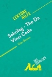 Roland Nathalie - Lektürehilfe  : Sakrileg - The Da Vinci Code von Dan Brown (Lektürehilfe) - Detaillierte Zusammenfassung, Personenanalyse und Interpretation.