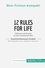  50Minuten.de - Non-Fiction kompakt  : 12 Rules For Life. Zusammenfassung & Analyse des Bestsellers von Jordan B. Peterson - Ordnung und Struktur in einer chaotischen Welt.