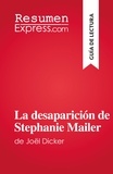 Fleurot Morgane - La desaparición de Stephanie Mailer - de Joël Dicker.