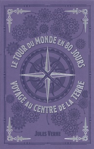 Jules Verne - Le Tour du monde en 80 jours ; Voyage au centre de la Terre.
