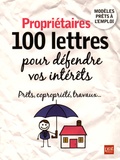 Patricia Gendrey - Propriétaires - 100 lettres pour défendre vos intérêts.