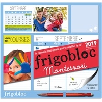  Play Bac - Frigobloc Montessori - Le calendrier maxi-aimanté pour se simplifier la vie ! Avec un criterium.