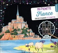  SeL - Découverte France - Avec 5 cartes à gratter scintillantes, 5 cartes à colorier, 1 pique en bois.